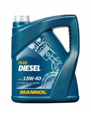 Ulei pentru motor MANNOL DIESEL 15W-40- 5L foto