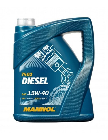 Ulei pentru motor MANNOL DIESEL 15W-40- 5L