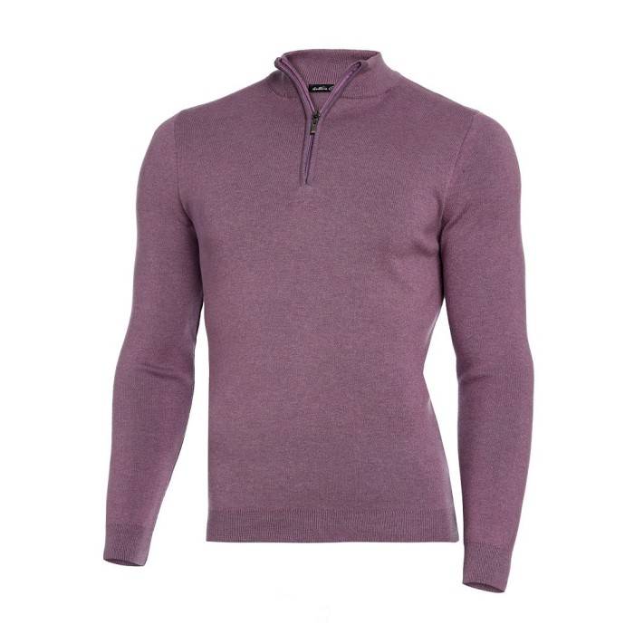 Pulover bărbați slim lila PL017