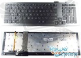 Tastatura Asus 0KN0 MB1US31 iluminata backlit, G75 iluminata backlit, G75V iluminata backlit, G75VM iluminata