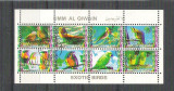 Umm al Qiwain - Birds, perf. mini block, used AB.055, Nestampilat