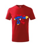 Tricou Personalizat Rosu Huggy Wuggy pentru Copii 3
