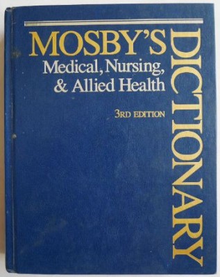 Mosby&amp;#039;s Dictionary Medical, Nursing, &amp;amp; Allied Health (Third Edition, Illustrated) foto