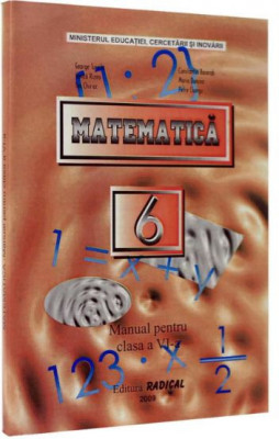 Matematica - Manual pentru clasa a VI-a foto