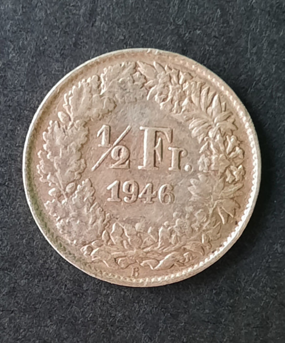 1/2 Franc 1946, Elvetia - A 3306