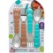 SET 4 TACAMURI COLORATE, MELII, MODEL URS&amp;RECHIN
