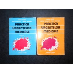 Roman Vlaicu - Practica urgentelor medicale 2 volume (1978, editie cartonata)