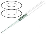 Cablu Coaxial RG58 PVC Alb 100m 5mm