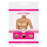 BYE-BRA - LACE-IT ENHANCEMENT PUSH-UP BEIGE CUP C, BYE BRA - BRAS