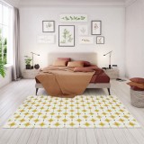 Covor Model Fiji 27236-265, Marime 80 x 150 cm, Crem, Inaltime Fir 7 mm, Antialergic, Polipropilena, Living, Dormitor, Sufragerie, Birou