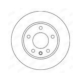 Disc frana Jurid 562039JC, parte montare : punte fata