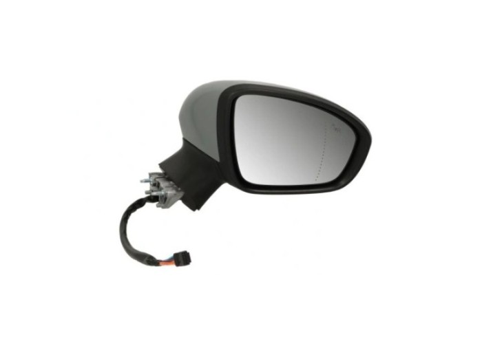 Oglinda usa exterioara MITSUBISHI COLT, 10.2023-, dreapta, SRLine, reglare electrica; carcasa grunduita; cu incalzire; convexa; crom; senzor temperat