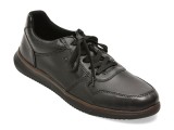 Pantofi sport RIEKER negri, 10407, din piele naturala