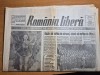 Ziarul romania libera 7-8 noiembrie 1992 - regele mihai , monarhia constitutionala
