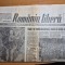 ziarul romania libera 7-8 noiembrie 1992 - regele mihai , monarhia constitutionala