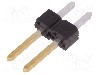 Conector 2 pini, seria BERGSTIK, pas pini 2.54mm, Amphenol Communications Solutions - 77311-818-02LF foto