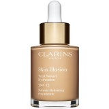 Clarins Skin Illusion Natural Hydrating Foundation makeup radiant cu hidratare SPF 15 culoare 106N Vanilla 30 ml