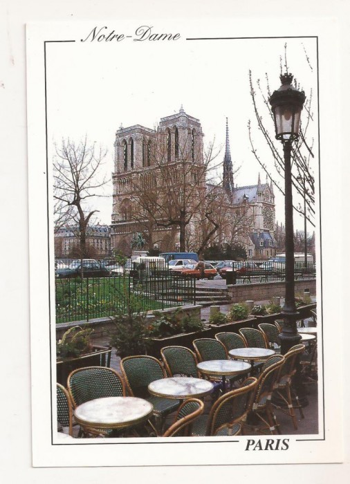FA64-Carte Postala- FRANTA - Paris , Notre Dame, necirculata