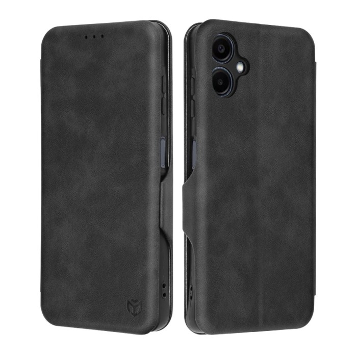 Husa 360&Atilde;&sbquo;&Acirc;&deg; Samsung Galaxy A06 Techsuit Safe Wallet Plus, negru