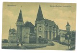 3840 - HUNEDOARA, Hunyad Castle, Romania - old postcard - unused