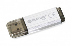 Memorie Usb 16Gb Platinet Argintiu foto