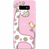 Husa silicon pentru Samsung Galaxy S10 Lite, Cute Giraffe