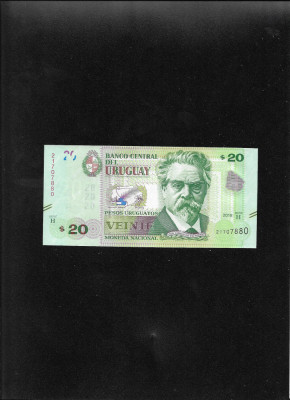 Uruguay 20 pesos uruguayos 2018 seria21707880 unc foto