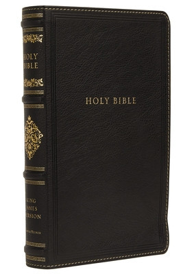 Kjv, Sovereign Collection Bible, Personal Size, Leathersoft, Black, Red Letter Edition, Comfort Print: Holy Bible, King James Version foto