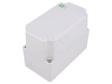 Carcasă universală gri IP65 69mm x 130mm x 92mm INDUSTRIAL