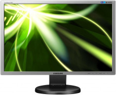 Monitor LCD Samsung 24 inch 5 ms wide black 1920x1200 Grad A 2443FW foto