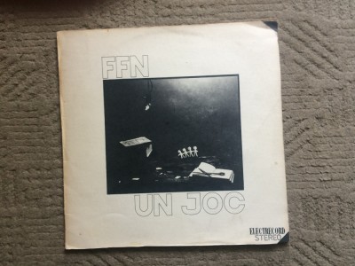 FFN un joc 1981 disc vinyl lp muzica prog hard rock electrecord ST EDE 01893 VG+ foto