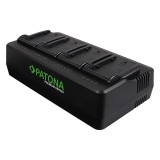 Incarcator Patona Premium 4x acumulatori replace Panasonic VW-VBD29 VW-VBD58 VW-VBD78 AJ-PX298MC HDC-MDH2GK AJ-HPX270-1693