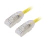 Patch Cord F/UTP TX6A 0,5m Galben 28AWG LSZH