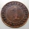 B.236 GERMANIA WEIMAR 1 REICHSPFENNIG 1935 F