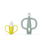 Matchstick Monkey Banana Soother &amp; Monkey Teether set cadou pentru copii