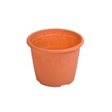 Ghiveci Hera diametru 40 cm, maro teracota