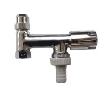 Robinete Colțar Dublu cu M&acirc;ner Comfort - Racorduri Precise