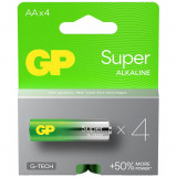 Baterie alcalina Super GP R6 (AA) 4 buc, G&amp;P
