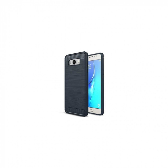 Husa Compatibila cu Samsung Galaxy J3 J310 (2016) - iberry Carbon Albastru