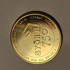 Moneda comemorativa 750 forinti Ungaria 2021 PR foto