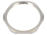 Piuliță cu &icirc;mpăm&acirc;ntare PG42 alamă nichel 5mm 6mm