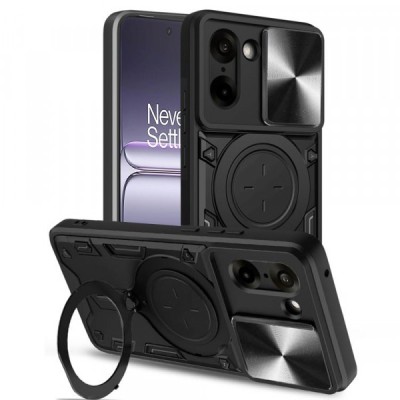 Husa pentru OnePlus Nord CE5, Techsuit, CamGuard Pro, Neagra foto