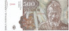 Romania 500 lei 1991 Ianuarie - C. Brancusi. (279450) P-98a - UNC !!!