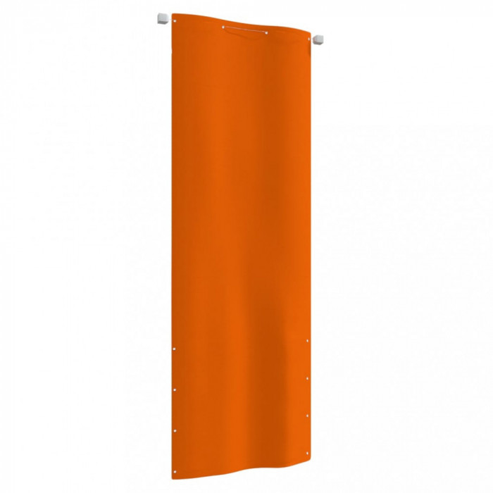 vidaXL Paravan de balcon, portocaliu, 80 x 240 cm, țesătură oxford