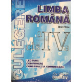 Ibric Elena - Culegere de limba rom&acirc;nă - clasa a IV-a (editia 2004)