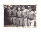 Foto mica militari in termen RSR transmisiuni, fara identificare, Alb-Negru, Romania de la 1950, Militar