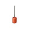 Perie wc cu suport, Rosu, design modern, Sepio