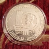 Moneda de argint 5000 dinari 1985 Tito UNC 260 lei, Europa