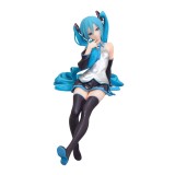 Figurina Hatsune Miku Noodle Stopper PVC Kuroboshi Kouhaku Ver (re-run) 14 cm, Furyu