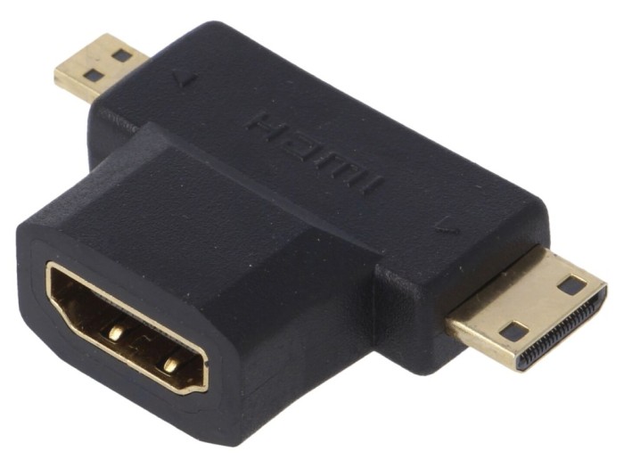 Adaptor HDMI 1.4 micro și mini HDMI